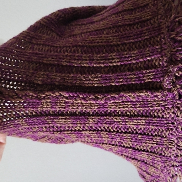 Sonoma open front multicolored cardigan - Picture 6 of 10